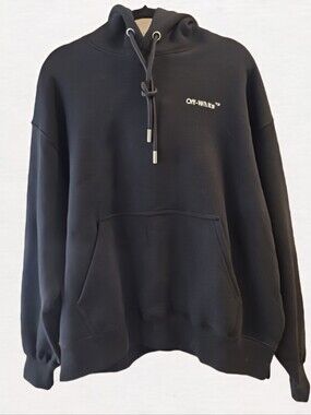 Off-White Black Logo Hoodie